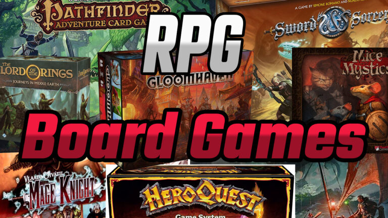 13 Best RPG Board Games for an Immersive Gaming Experience in 2024